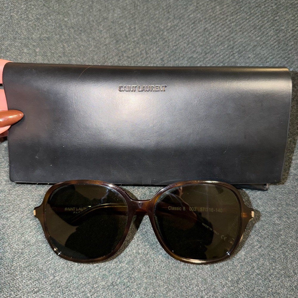 Saint Laurent Brown Sunglasses